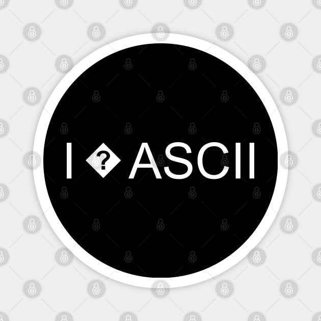 Do you love ASCII? Magnet by codeWhisperer